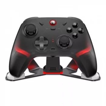 GameSir Cyclone 2 Tri-Mode Wireless Gaming Controller with Hall Effect Sticks and Triggers, RGB Lighting, Programmable Back Buttons, 6-Axis Gyro, 20h Battery - Black