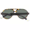 GANT GRS2003TOBLK2 Men's Rectangular Sunglasses - Black Frame, Grey Lens, 58mm