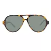 GANT GRS2003TOBLK2 Men's Rectangular Sunglasses - Black Frame, Grey Lens, 58mm
