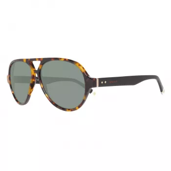 GANT GRS2003TOBLK2 Men's Rectangular Sunglasses - Black Frame, Grey Lens, 58mm