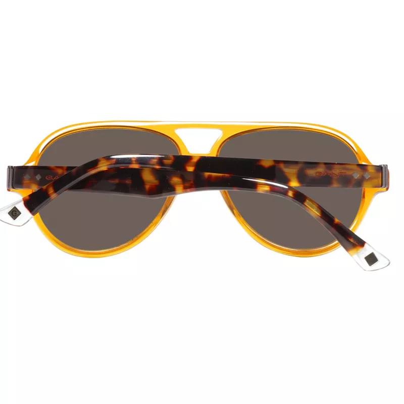 GANT Men's Sunglasses GRS2003ORTO-3 Tortoise Acetate Frame Grey Polycarbonate Lens 58mm