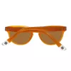 GANT Unisex Sunglasses GRS2005MOR-1 Brown Plastic Frame Grey Polycarbonate Lens 49mm