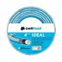 Garden Hose - Cellfast IDEAL (10-262) - 20m, 1/2 inch, 3-Layer PVC, Transparent Green with Yellow Stripe