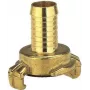 Gardena 7104-20 Hose Connector for 13 mm (1/2 inch) and 15 mm (5/8 inch) Hoses, Quick-Connect, Frost-Proof, UV-Resistant, Grey/Orange