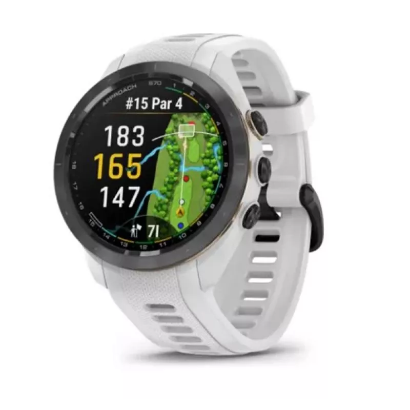 Garmin Approach S70 42mm Golf GPS Watch White