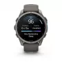 Garmin Fenix 9 – 47mm Titanium with Pebble Grey Silicone Band