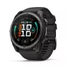 Garmin fenix 9 - 51mm, Carbon Grey DLC Titanium with Black Silicone Band 010-04763-11