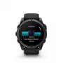 Garmin fenix 9 - 51mm, Carbon Grey DLC Titanium with Black Silicone Band 010-04763-11
