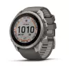 Garmin Fenix 9 Pro – inReach, Solar, 51mm Titanium with Pebble Grey Silicone Band