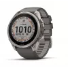 Garmin Fenix 9 Pro – inReach, Solar, 51mm Titanium with Pebble Grey Silicone Band