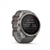 Garmin Fenix 9 Pro – inReach, Solar, 51mm Titanium with Pebble Grey Silicone Band