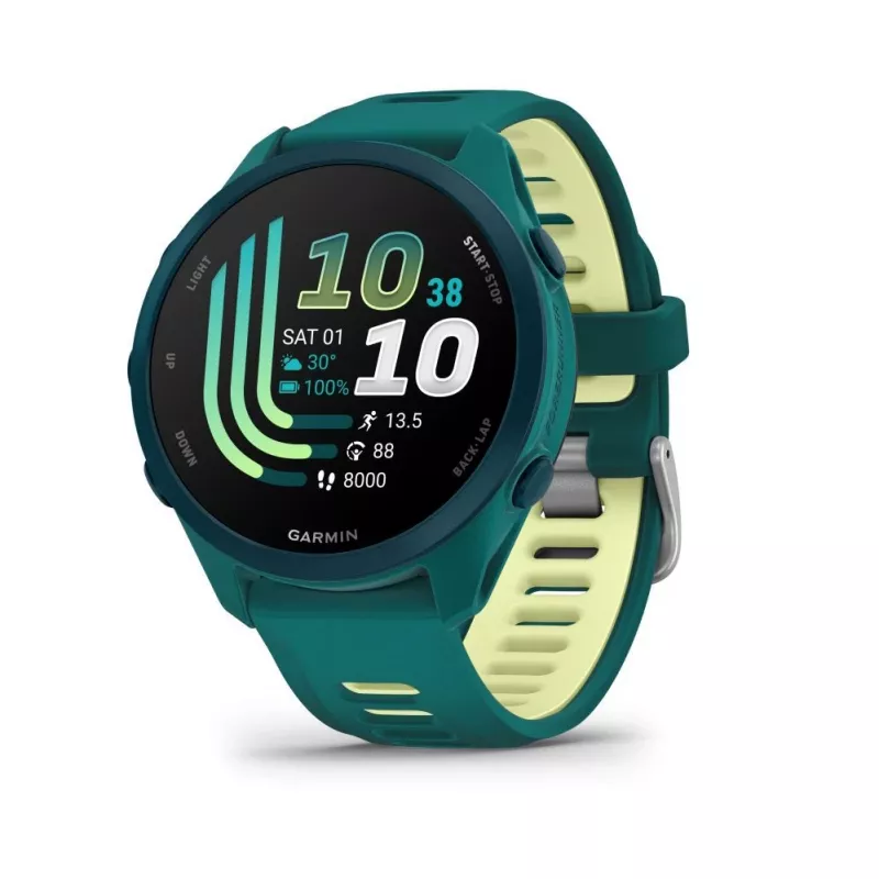 Garmin Forerunner 170 Music, Teal Green with Teal Green/Citron Band