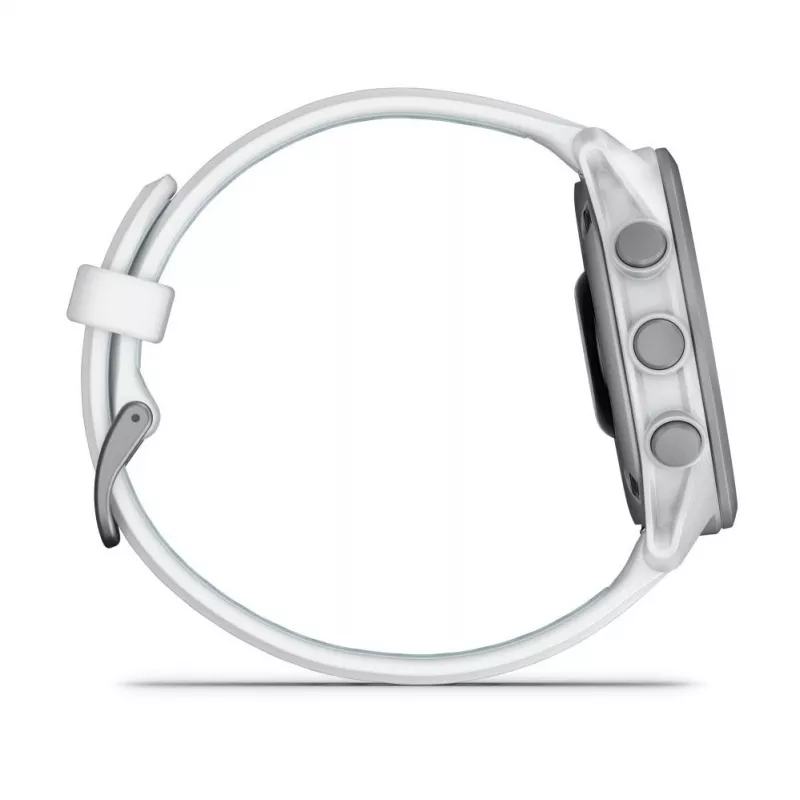 Garmin Forerunner 170 Music, Whitestone with Whitestone/Cloud Blue Band