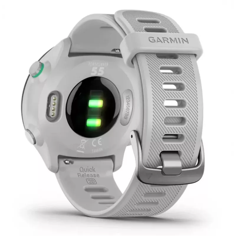 Garmin Forerunner 55 GPS Smartwatch 42 mm White