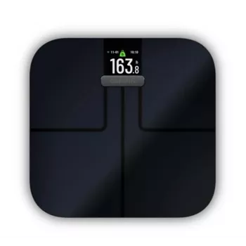 Garmin Index S2 Smart Scale Black with Wi-Fi, Body Composition, 16 User Profiles
