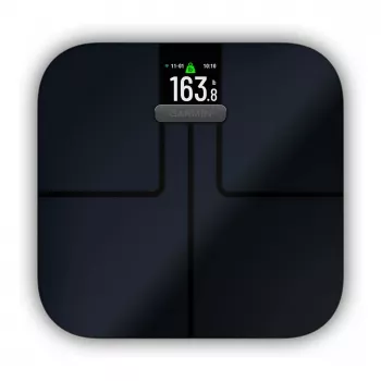Garmin Index S2 Smart Scale Black with Wi-Fi, Body Composition, 16 User Profiles