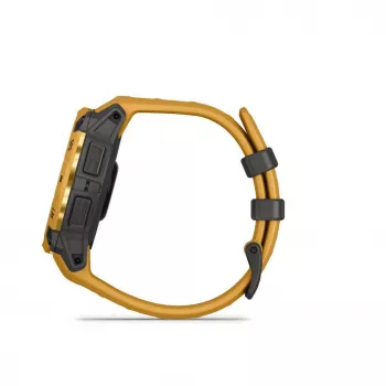 Garmin Instinct 3 Solar 45mm GPS Smartwatch Sunburst with Sunburst/Grey Band
