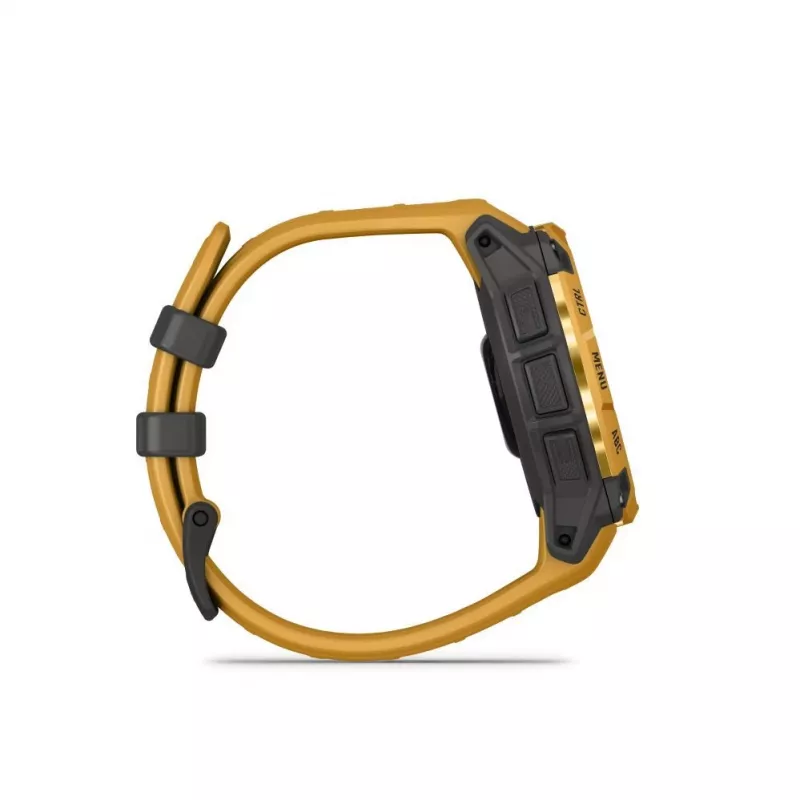 Garmin Instinct 3 Solar 45mm GPS Smartwatch Sunburst with Sunburst/Grey Band