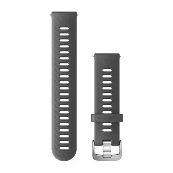 Garmin Quick Release Silicone Watch Band 20mm - Grey (010-11251-9S) for Venu, Forerunner 245/55/645
