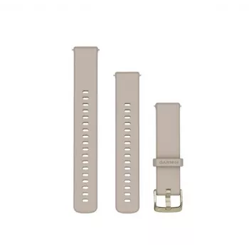 Garmin Quick Release Watch Band (18 mm) French Grey with Light Gold Buckle