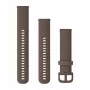 Garmin QuickFit 20 mm Silicone Watch Band in Cocoa Brown