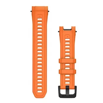 Garmin QuickFit 22 mm Silicone Watch Band in Black for Fenix, Epix, Forerunner, Instinct, MARQ, Tactix, and More