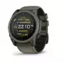 Garmin tactix 8 AMOLED Smartwatch 51 mm Cerakote with Applied Ballistics Ultralight Calculator, Olive Green