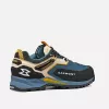 Garmont Akron GTX Approach Shoes Men's Fin Blue/Citrus Orange Size 45