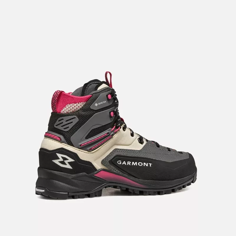 Garmont Akron Mid GTX Women's Trekking Shoes Grey/Raspberry Pink