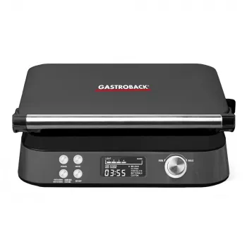 Gastroback 42449 Waffle Maker Advanced Control Black Edition
