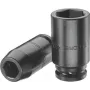 GEDORE 3/4 inch Long Hex Impact Socket 24 mm 6283950