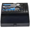 GEDORE Socket Set 1/4 inch, 37-Piece (with Lever Reversible Ratchet)