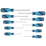 GEDORE Workshop Torx Screwdriver Set, 10-Piece, TX6-TX40, 2-Component Handle, DIN ISO 8764 1482335