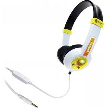 Geemarc Kiwibeat Smart 101 Headphones for Children with Microphone - Blue/Green