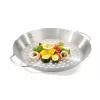 GEFU 89156 Stainless Steel Chicken Roaster with Aroma Container, 18 cm Base, Silver