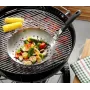 GEFU 89250 Wok Pan 30 cm Stainless Steel with Non-Stick Coating, Induction Compatible, Oven Safe to 200°C, Drip-Free Pouring Rim