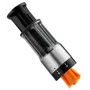 GEFU FLEXICUT Fruit and Vegetable Slicer, Manual Mandoline, Stepless 1-5 mm, Japanese Blade Steel, Black/Silver