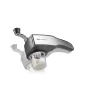 GEFU PECORINO Manual Rotary Grater and Spiralizer, 3 Grating Drums, 2 Spiralizing Inserts, Black/Silver, Suction Base