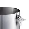 GEFU TONDO CLIP Adjustable Stainless Steel Cake Ring, 16-30 cm Diameter, 8.5 cm Height, Dishwasher Safe