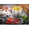 GEFU TONDO CLIP Adjustable Stainless Steel Cake Ring, 16-30 cm Diameter, 8.5 cm Height, Dishwasher Safe