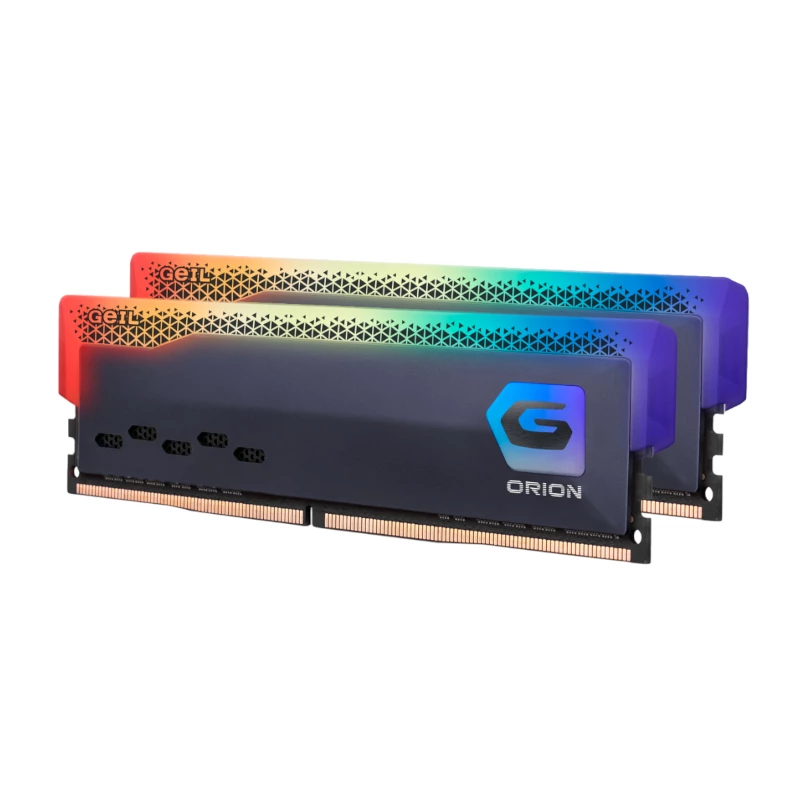 Geil Orion RGB 16GB Kit (2x8GB) 3600MHz DDR4 Desktop Gaming Memory - Grey