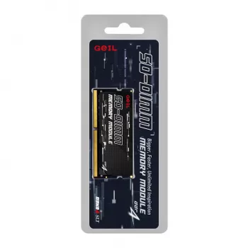 GeIL Pristine 8GB DDR4 3200MHz SODIMM Notebook Memory, PC4-25600, CL22, 1.2V