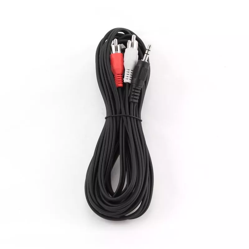 Gembird CCA-458-5M Audio Cable 3.5mm Jack to 2x RCA Male to Male 5m