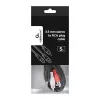 Gembird CCA-458-5M Audio Cable 3.5mm Jack to 2x RCA Male to Male 5m
