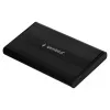 Gembird EE2-U2S-5 External USB 2.0 Enclosure for 2.5 inch SATA HDD/SSD, Aluminium, Black