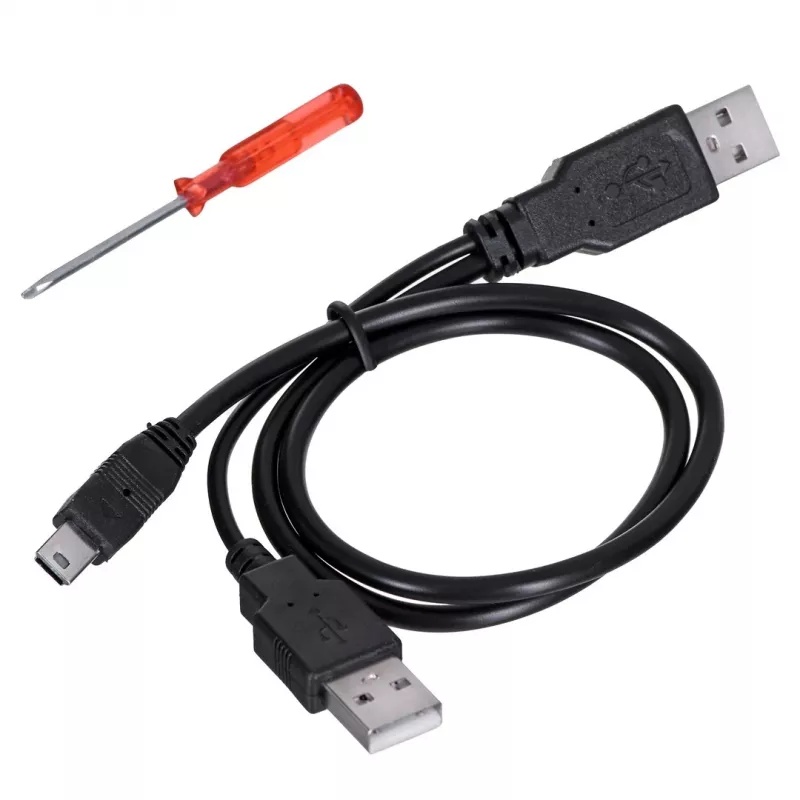 Gembird EE2-U2S-5 External USB 2.0 Enclosure for 2.5 inch SATA HDD/SSD, Aluminium, Black