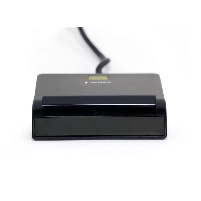 Gembird FD2-SCR Universal USB Smart Card Reader, Black