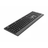 Gembird KB-MCH-06 Slim Wired Multimedia Keyboard with Type-C Adapter, US Layout, Black
