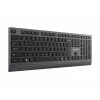 Gembird KB-MCH-06 Slim Wired Multimedia Keyboard with Type-C Adapter, US Layout, Black