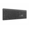 Gembird KB-WPS-03 Dual-Mode Pro-Business Slim Wireless Keyboard, 2.4G + Bluetooth, US Layout, Black